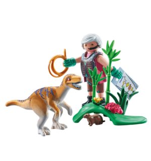 Playmobil 71823 Action Heroes Velociraptor Dinosaur Figure