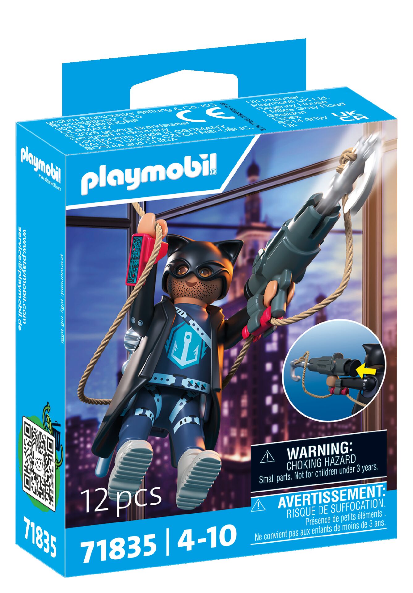 Playmobil 71835 Silver Hook Shadow Super Hero Figure - Image 7