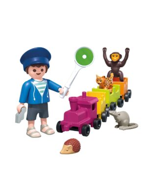Playmobil 71951 Small Locomotive Trip Railway Figure Set