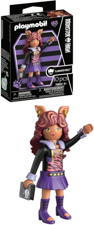 Playmobil 71993 Monster High Clawdeen Wolf Figure Set