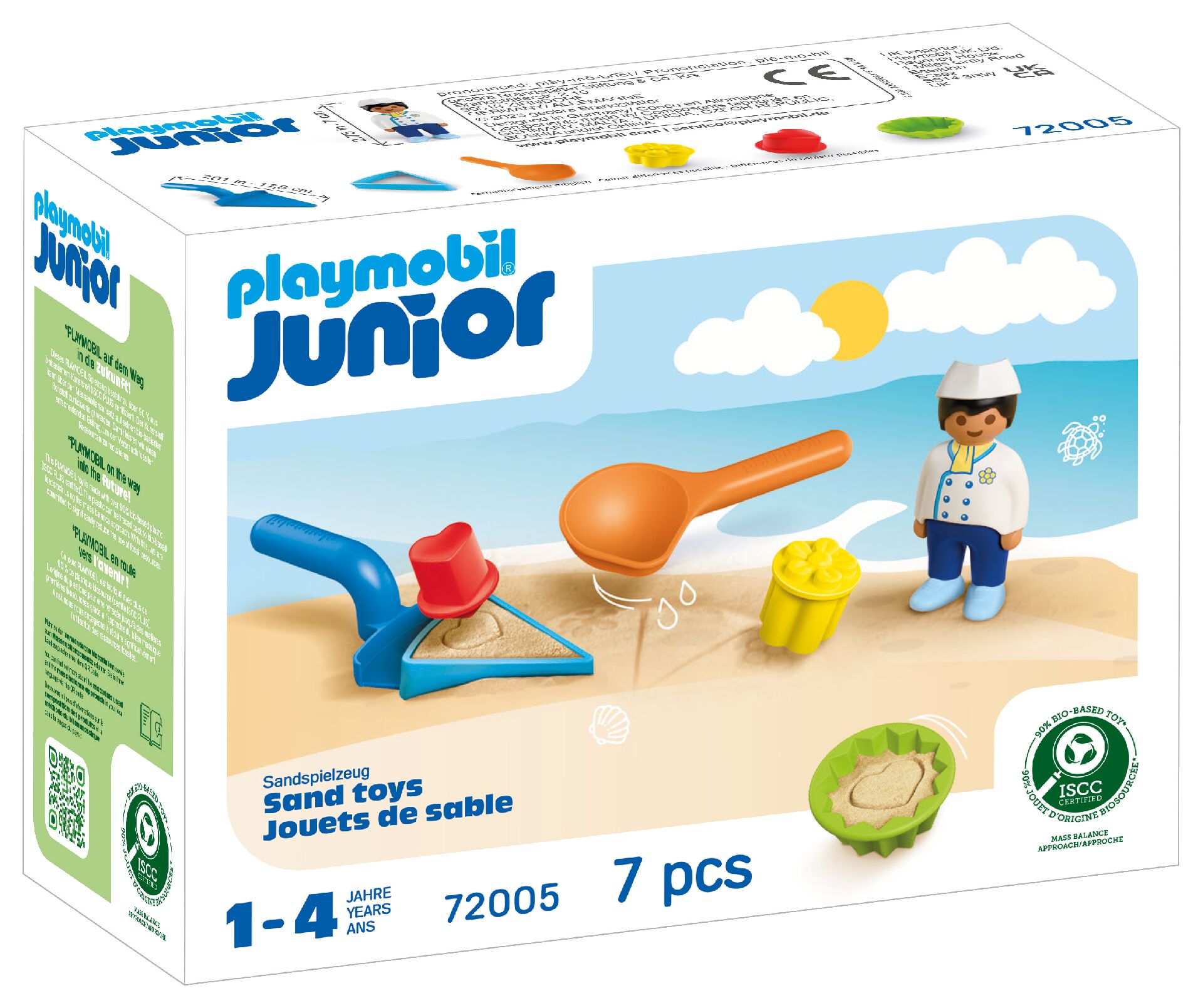 Playmobil JUNIOR 72005 Sand Bakery Toddler Beach Toy - Image 4