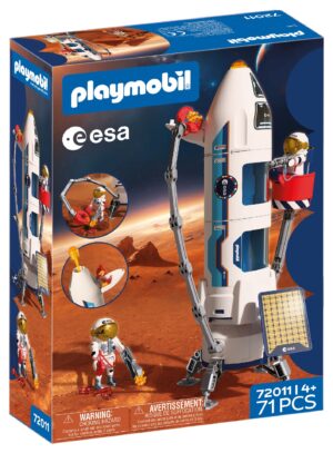 Playmobil ESA Mars Research Rocket Playset