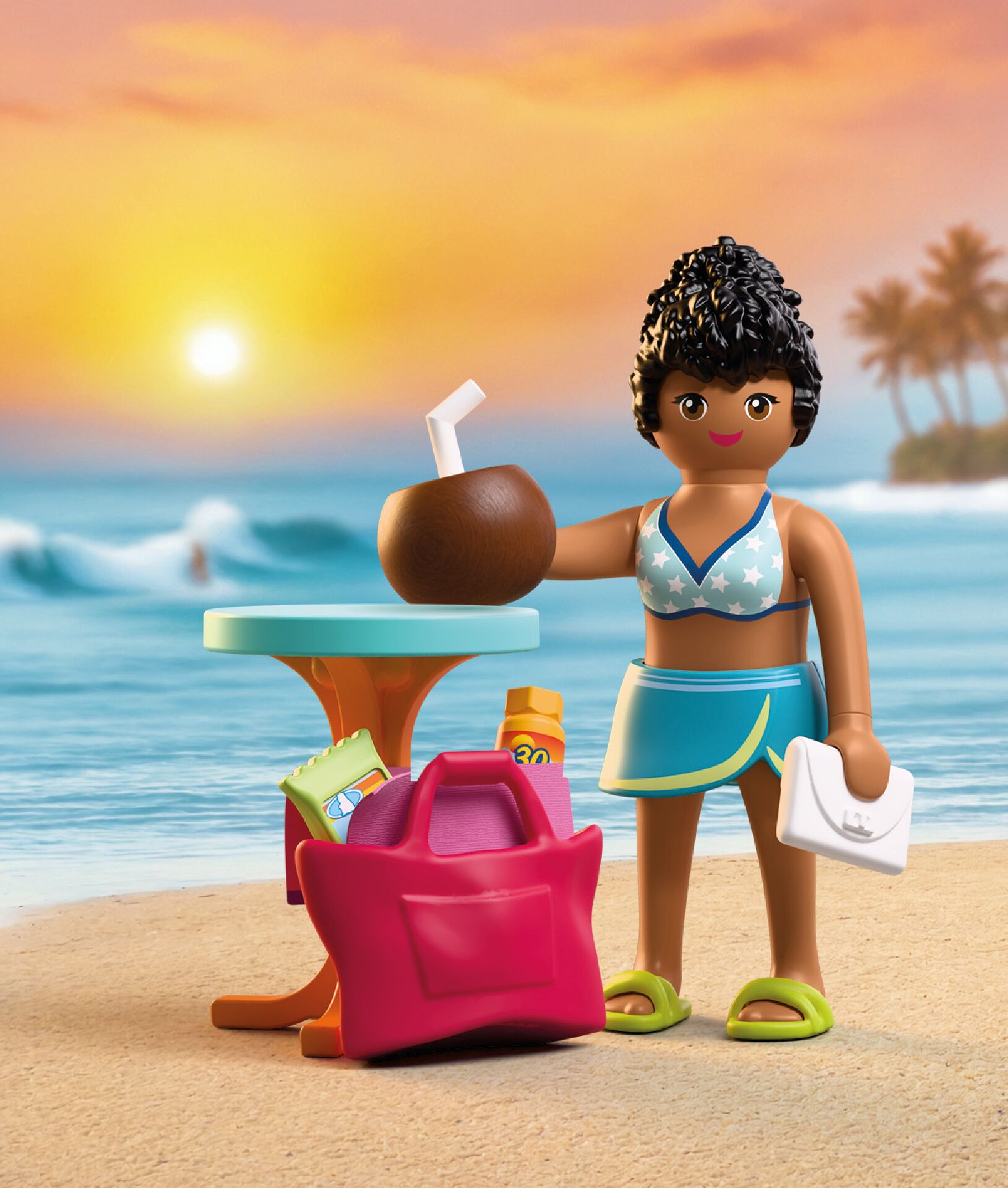 Playmobil 72032 Special Plus Beach Vacationer Figure Set - Image 3