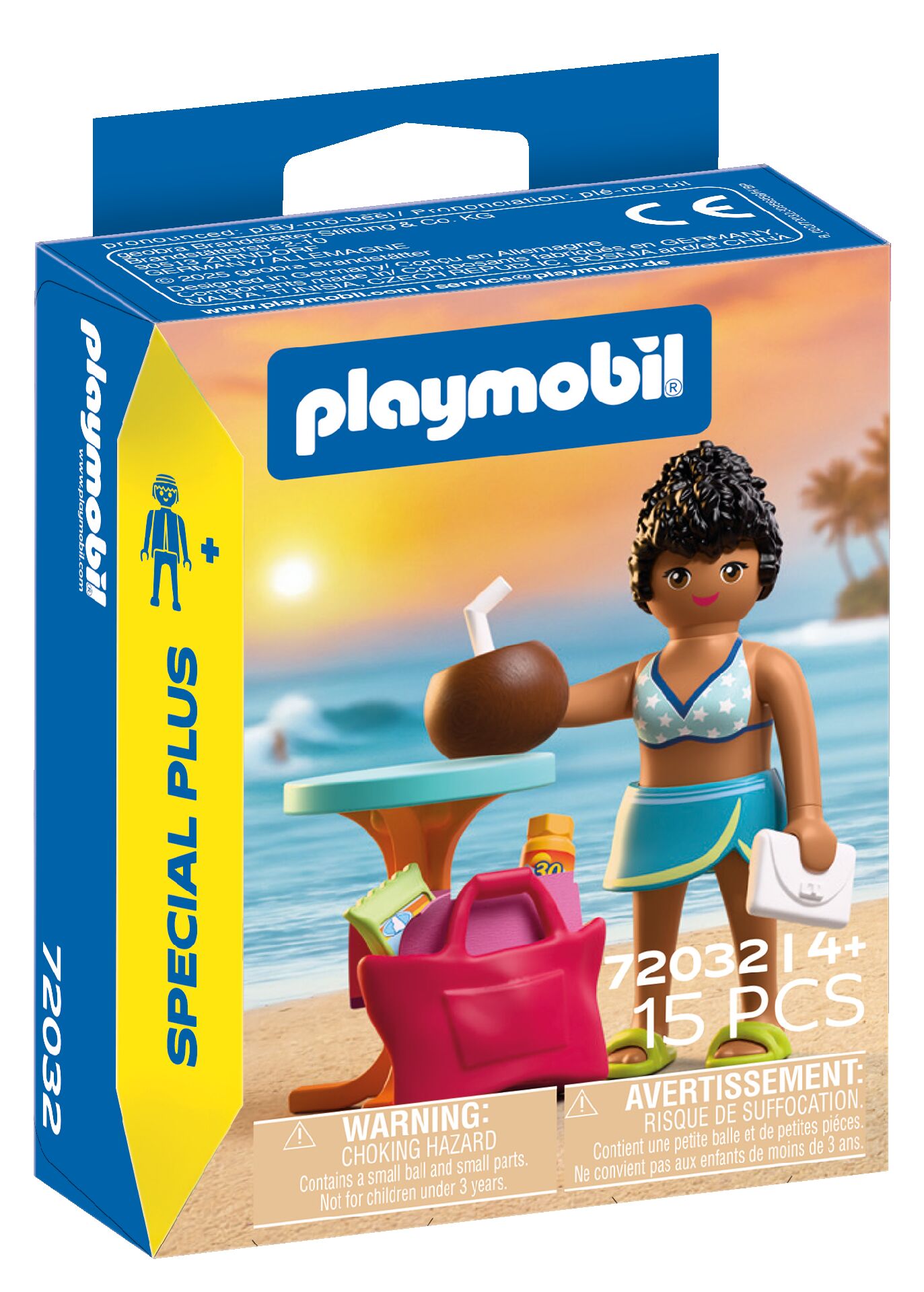 Playmobil 72032 Special Plus Beach Vacationer Figure Set - Image 4