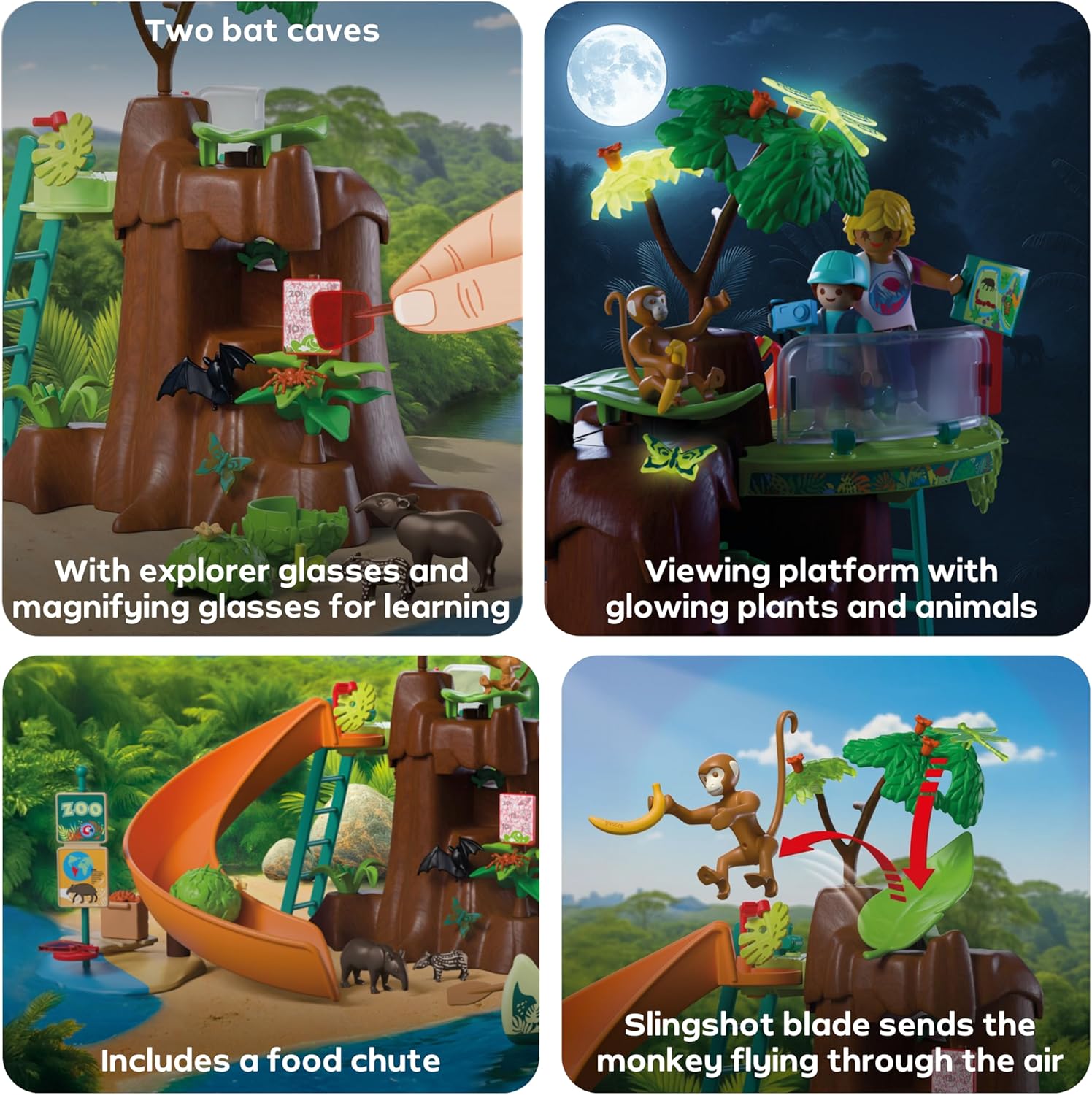 Playmobil Jungle Adventure Playset with Animals & Figures - Image 6