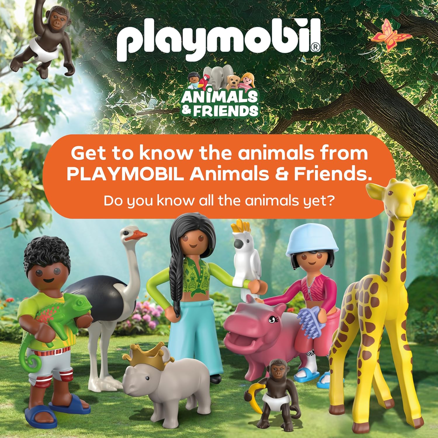 Playmobil Jungle Adventure Playset with Animals & Figures - Image 3