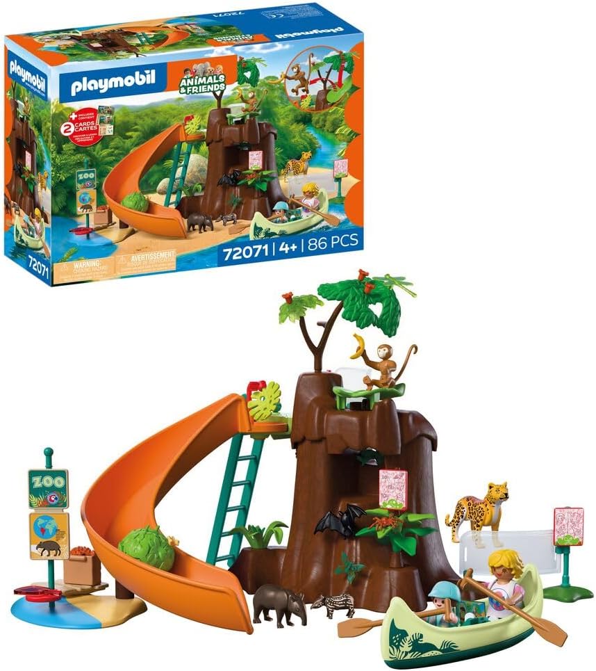 Playmobil Jungle Adventure Playset with Animals & Figures