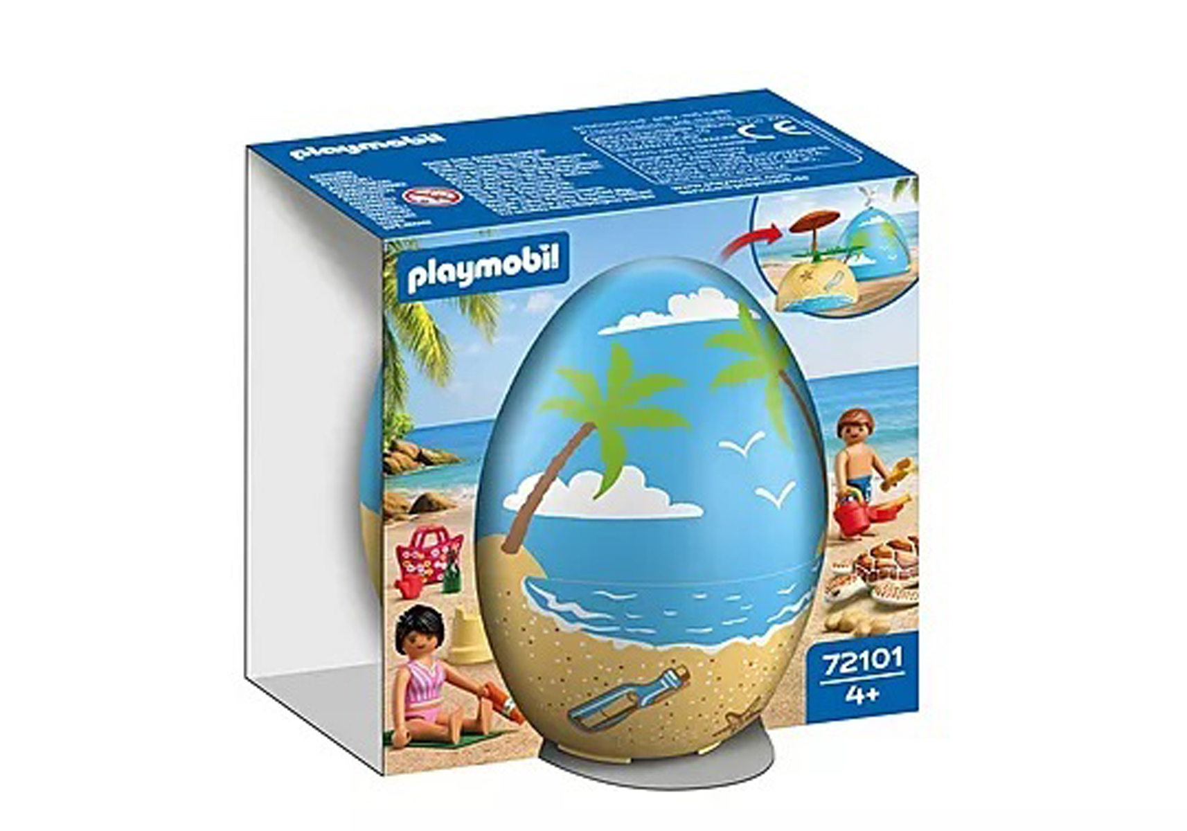 Playmobil 72101 Vacation at the Beach Gift Egg - Image 3