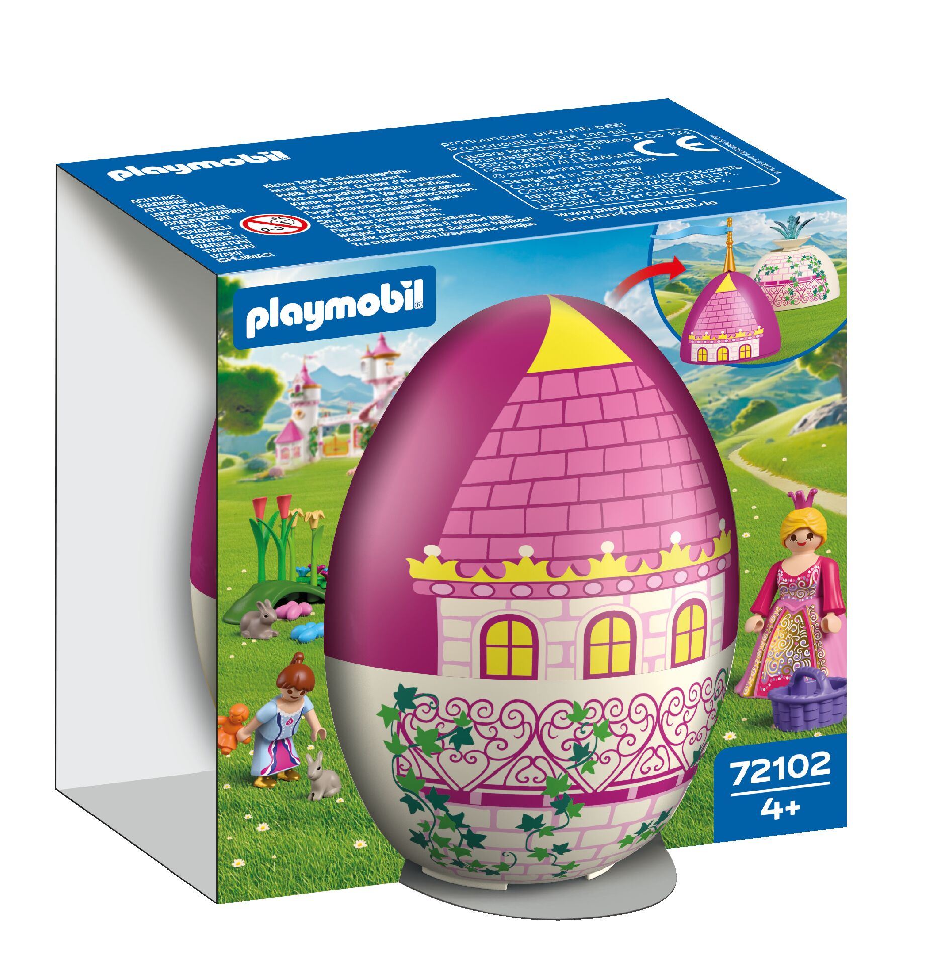Playmobil 72102 Princess Garden Gift Egg with Figures - Image 4
