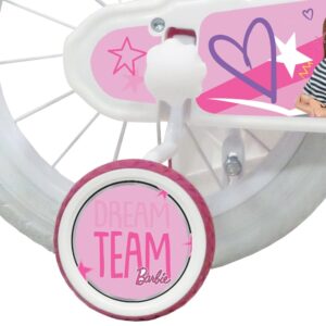 Barbie 14 Inch Kids Bicycle with Stabilisers