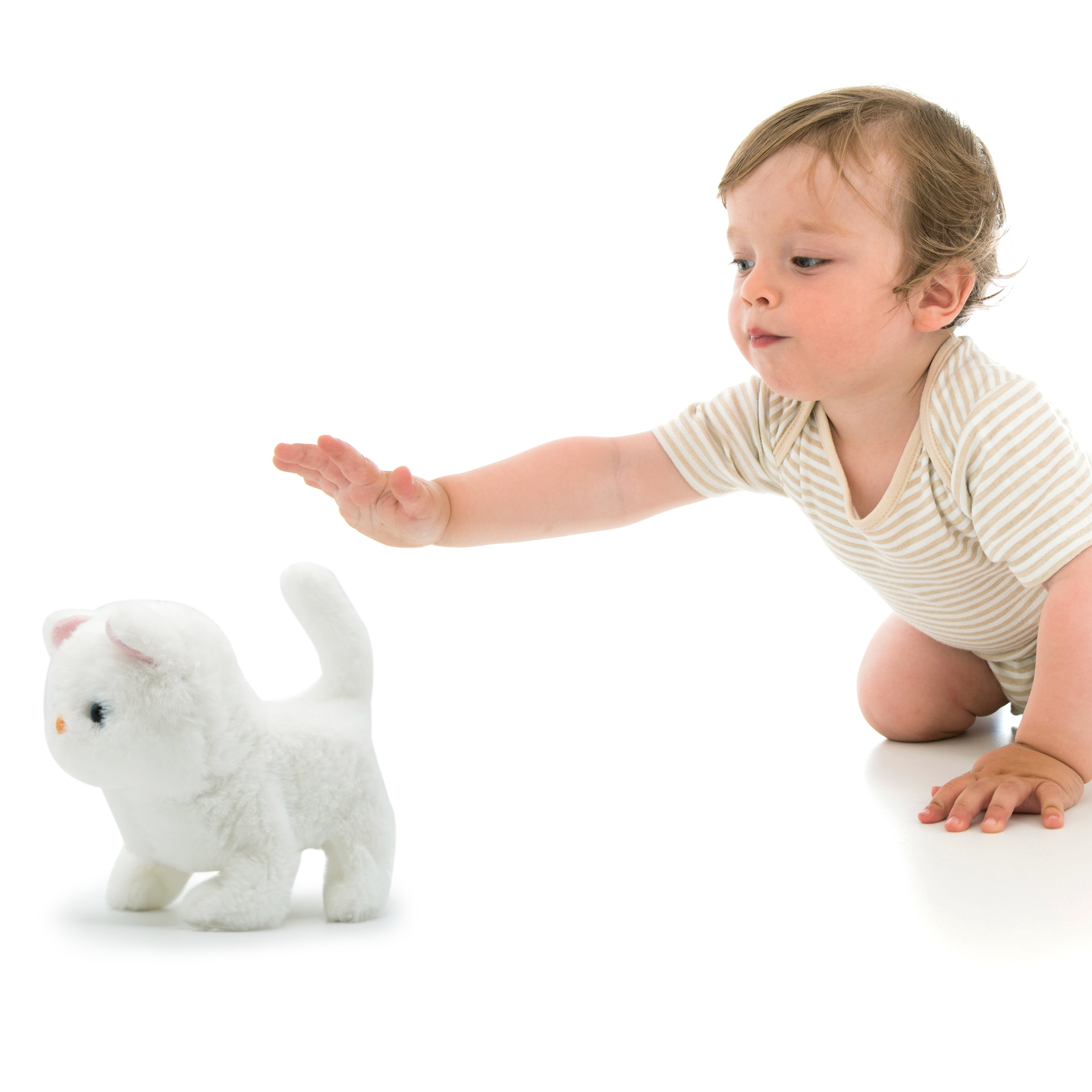 Pugs at Play Casper Walking Cat Interactive Plush Toy - Image 9