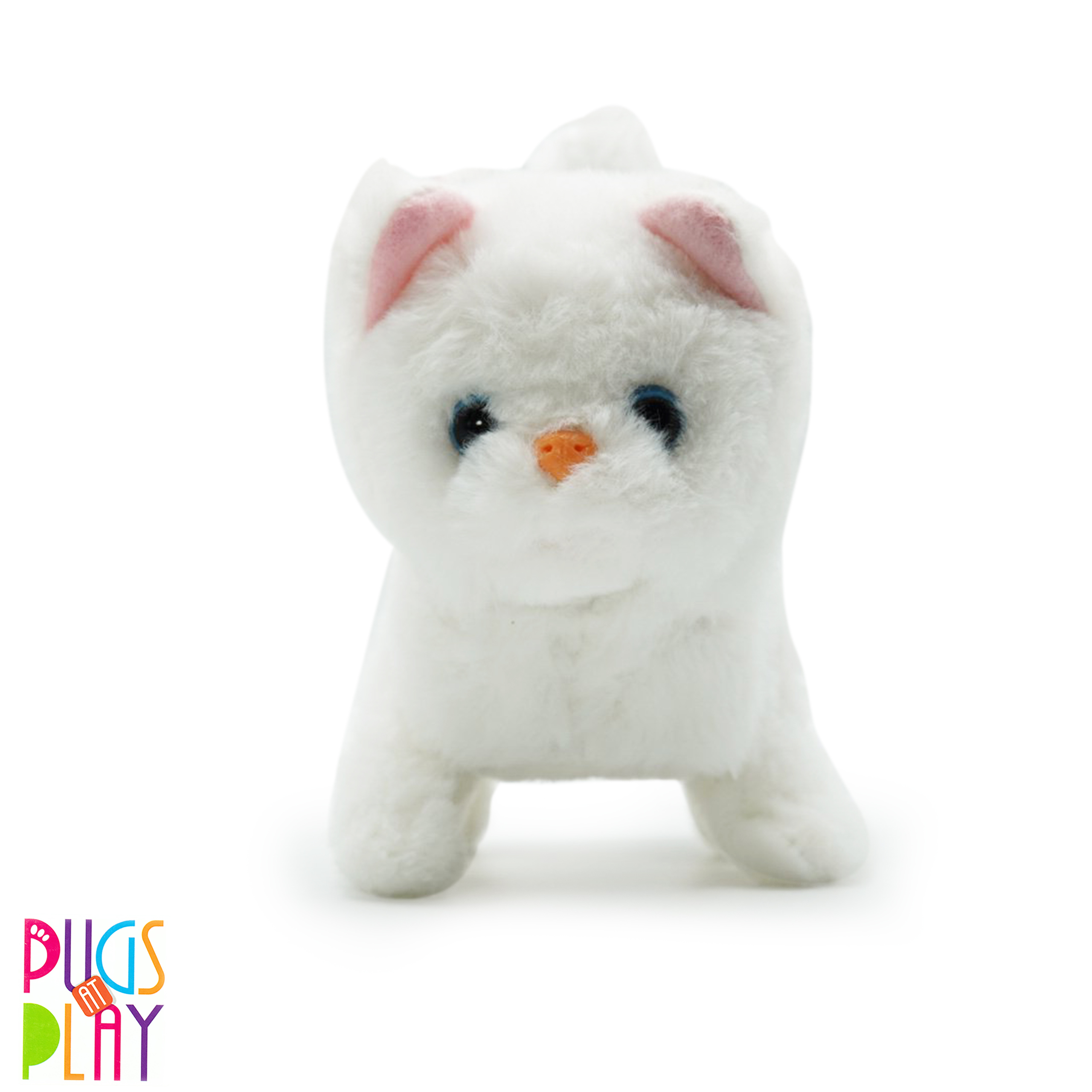 Pugs at Play Casper Walking Cat Interactive Plush Toy - Image 7