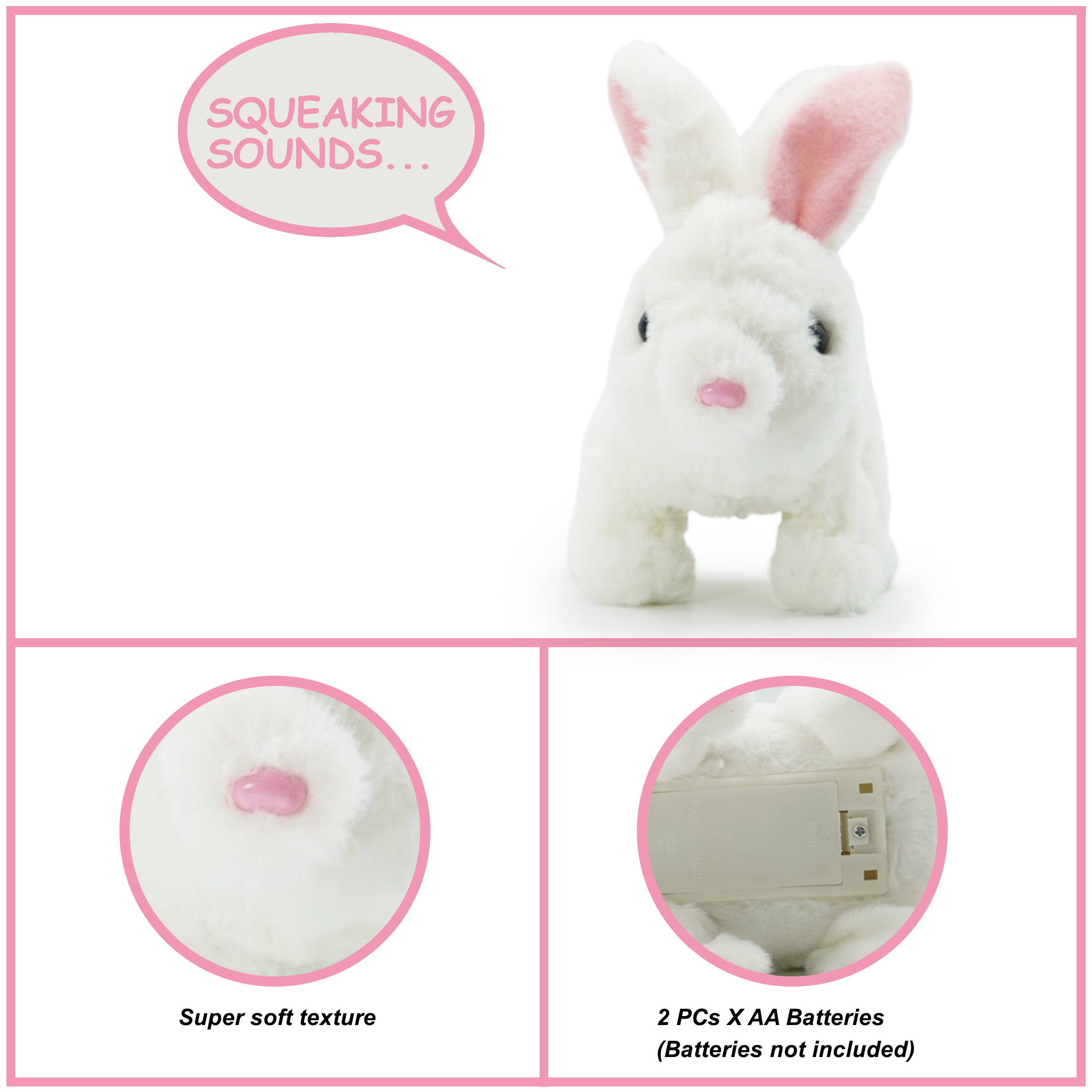 Pugs Play Hopper the Jumping Toy Rabbit - Image 10