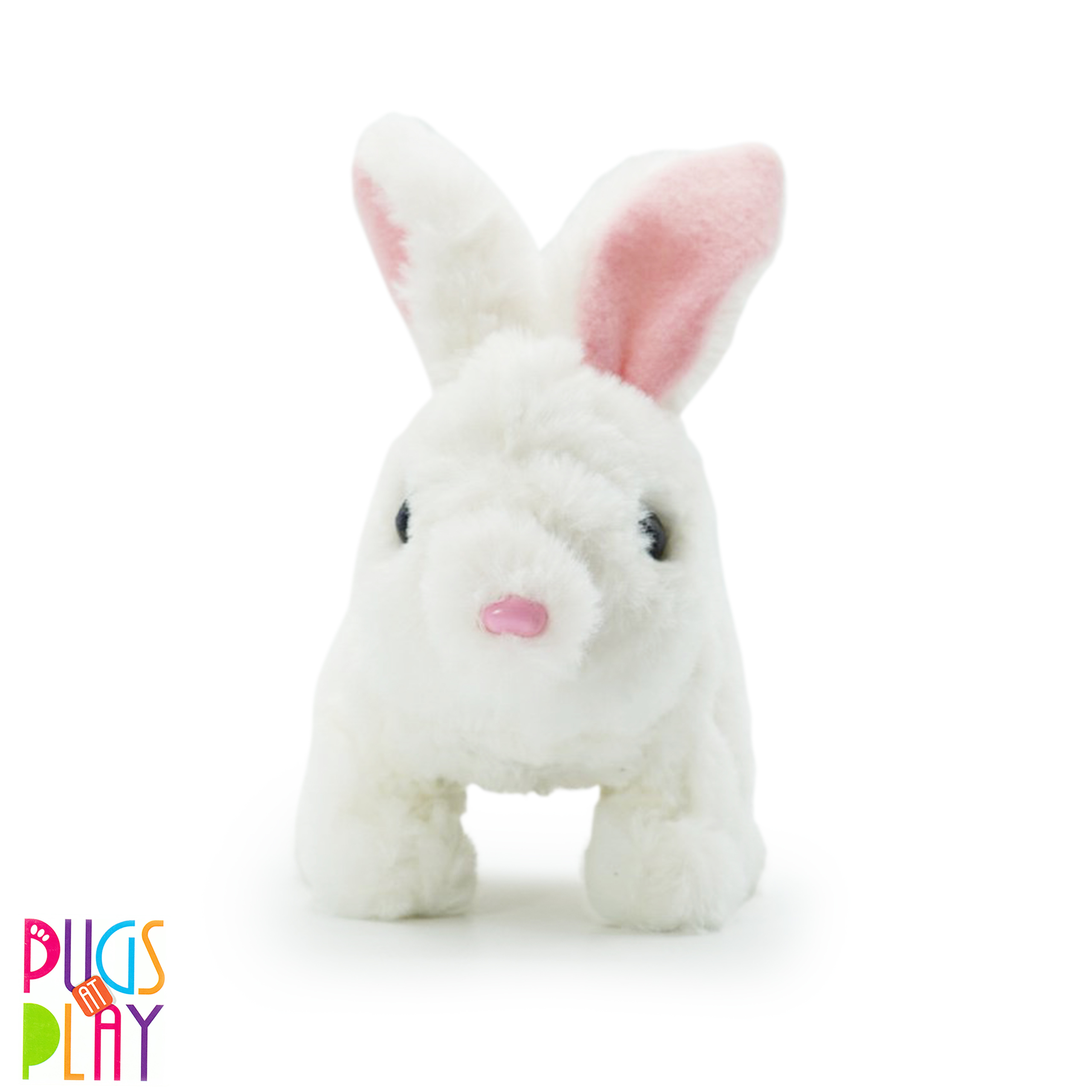 Pugs Play Hopper the Jumping Toy Rabbit - Image 6