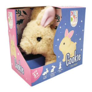 Pugs Play Cookie the Jumping Toy Rabbit