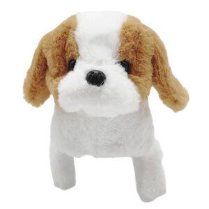 Plugs N Play Lola the Saint Bernard Interactive Flipping Dog Toy