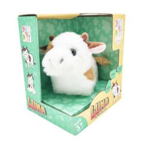 Pugs at Play Luna the Walking Cow Interactive Plush Toy